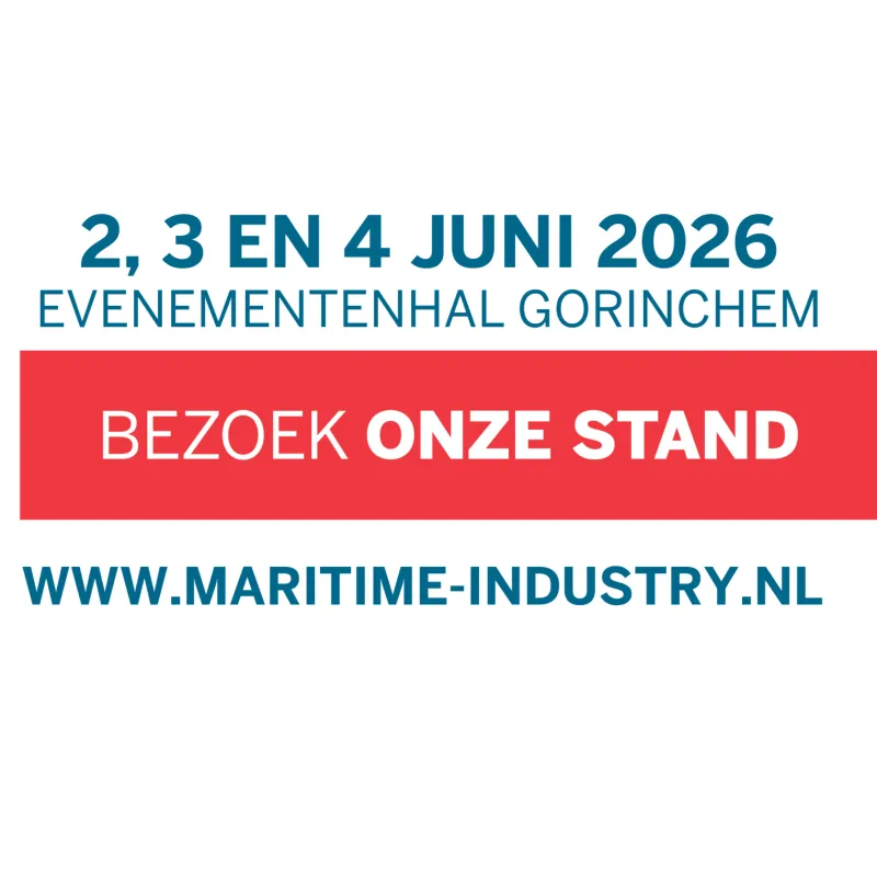 SUN Roestvaststaal is van 2 tot 4 juni aanwezig op de Maritime Industry Beurs in Gorinchem.